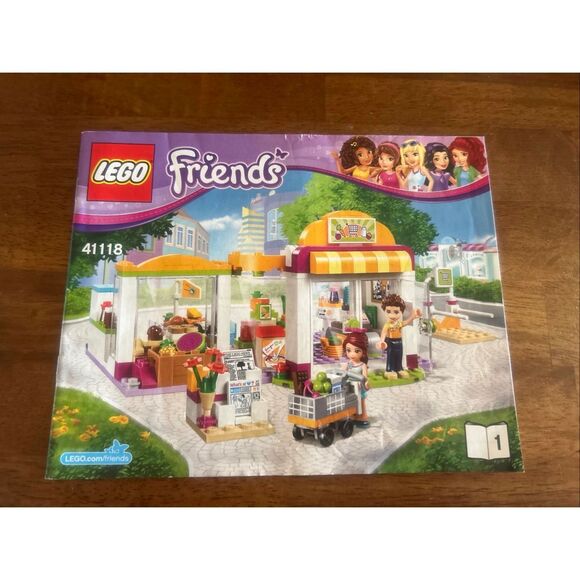 LEGO Friends Heartlake Supermarket #41118 Instruction Booklets Only 1 & 2 (6002) - Picture 2 of 10